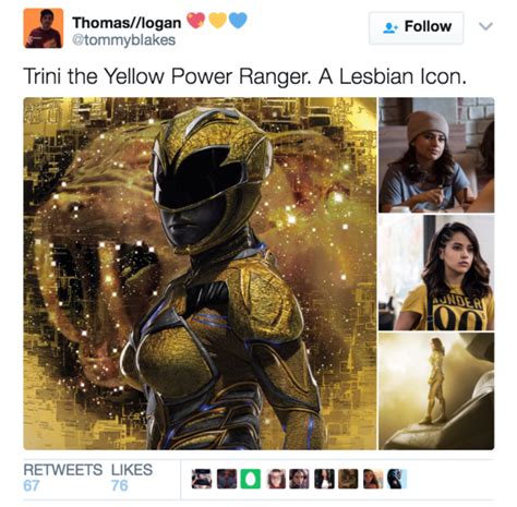 People Have A Lot Of Feelings About The New Power Rangers Movie Featuring A Queer Ranger