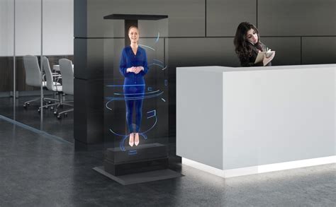 Smartv 3d Holographic Human Solutions Hologram Projector