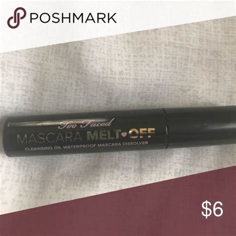 Nwot Too Faced Mascara Melt Off Ml Mascara Too Faced Makeup Face