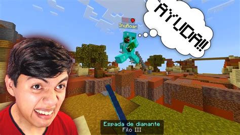 Las Partidas Mas Locas De SKYWARS Bedrock YouTube