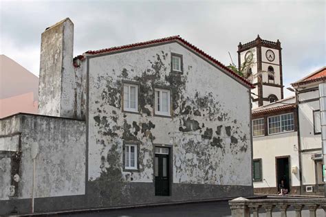 A typical house in Vila Franca do Campo, São Miguel island, Azores