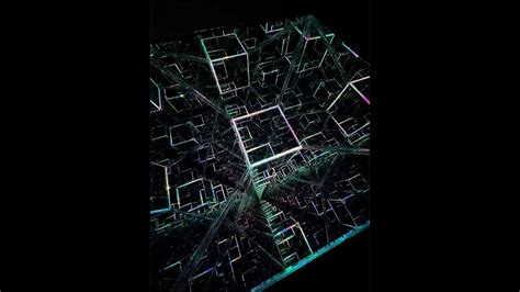 Mirror Artist Nicky Alice Tesseract Hypercube Infinity Mirror Art Sculpture 4th Dimension Youtube