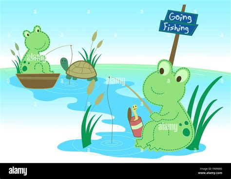 Frogs Stock Vector Images Alamy