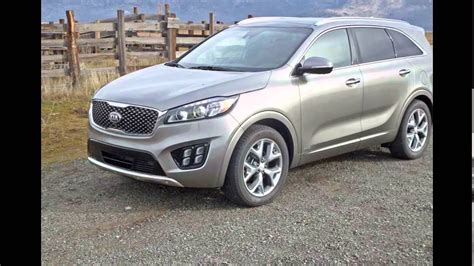 2016 Kia Sorento Titanium Silver Youtube