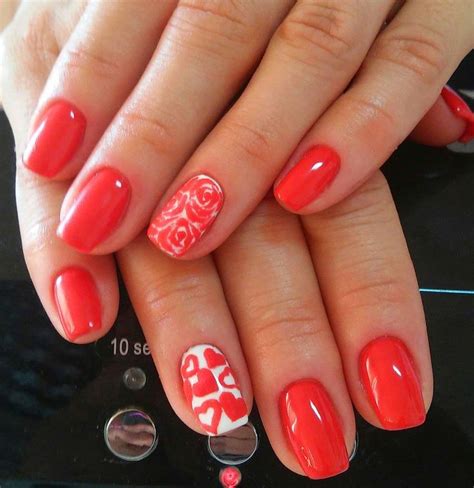 30 Super Cute Red Acrylic Nail Designs To Inspire You Acrylic Nails