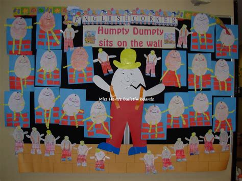 Humpty Dumpty Sits On The Wall Rhyming Words Activities Humpty