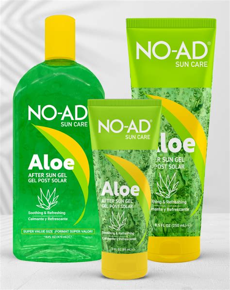 Aloe After Sun Gel No Ad