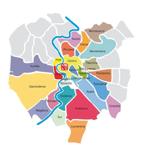 Mappa E Cartina Dei Municipi E Quartieri Di Roma Hot Sex Picture