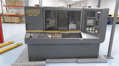 Hardinge Chnc Iii Sp Mm Cnc Lathe Fanuc Fixture