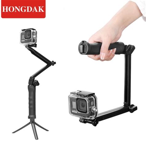 A HOT HONGDAK 3 Way Grip Waterproof Selfie Stick Tripod Floating Hand