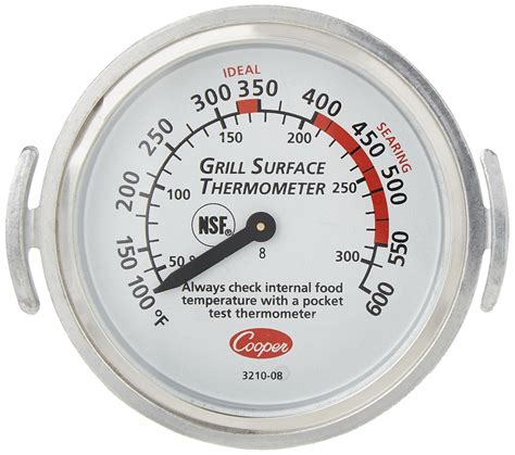 Cooper Cooper Atkins 3210 08 1 E Grill Thermometer Griddle Thermometer Grill Surface