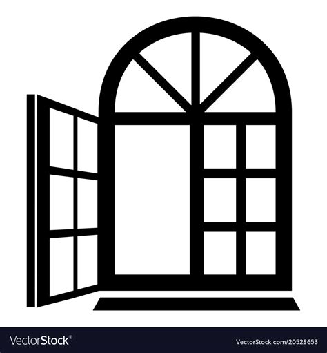 Window Vector Black And White