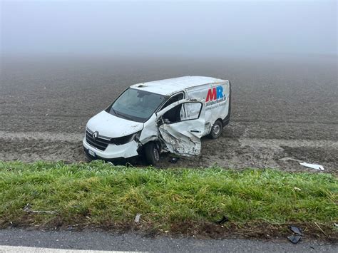 Crescentino Maxi Incidente Lungo La Provinciale 31bis Traffico