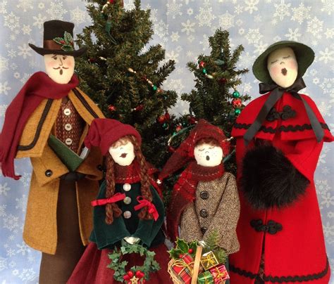 Caroler Collection Cloth Doll E Patterns Special Priced Patterns