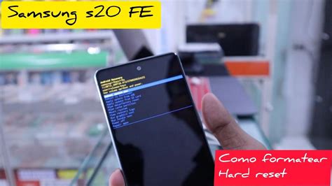 Formatear Samsung S Fe Hard Reset Youtube