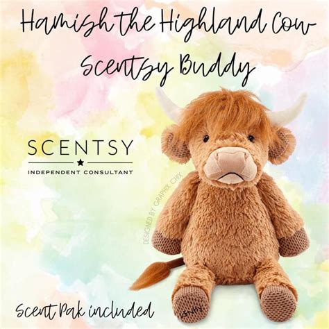 Hamish The Highland Cow Scentsy Buddy Scentsy Scentsy Business