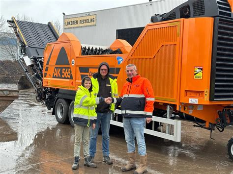 Nieuwe Aanwinst Voor Lokeren Recycling De Doppstadt Ak 565 Pols