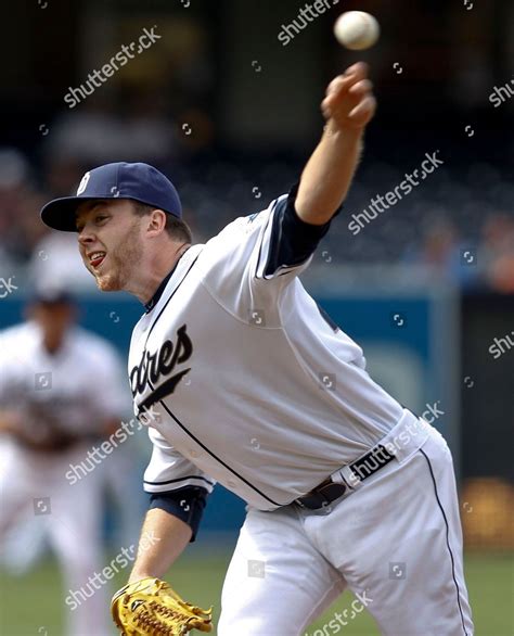 Andrew Werner San Diego Padres Starter Editorial Stock Photo Stock