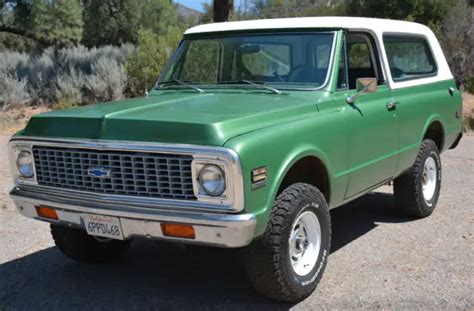 1972 K5 Cst Blazer Original Survivor Numbers Matching Drive Train