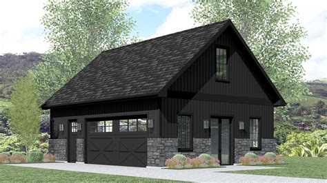 Farmhouse Garage Plan 101 - dream book home plans