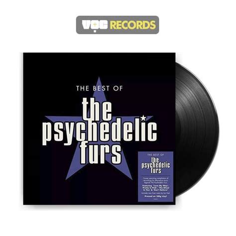 The Psychedelic Furs The Best Of 180 Gram Black Vinyl Import Vọc Records