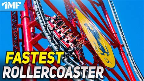 Top 10 Fastest Roller Coasters In The World 2021 Youtube