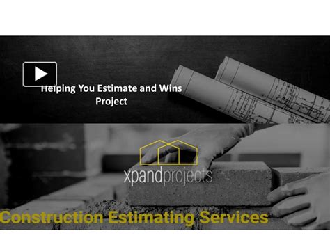 Ppt Construction Estimating Services Au