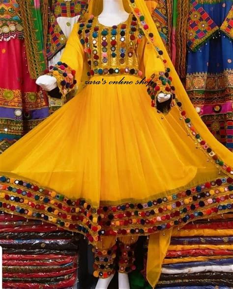 Afghan Kuchi Traditional Dress Is Made Of Good Quality Long Lasting