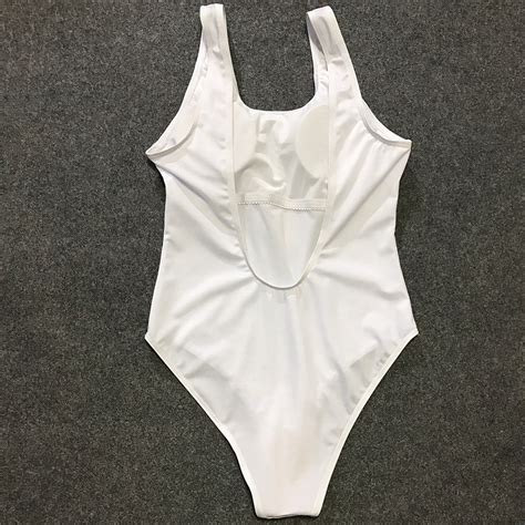 Maillot de Bain 1 Pièce Blanc Soirée Blanche