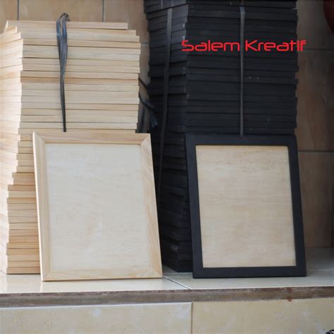 Jual Pigura Kayu 8R Tanpa Kaca Shopee Indonesia