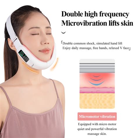 CkeyiN Electric Facial Massager V Line Cheek Lift Micro Current Face