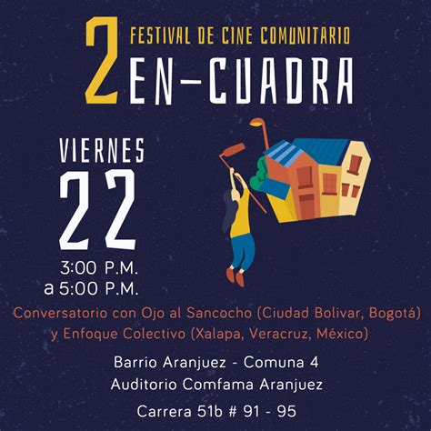 Segundo Festival De Cine Comunitario En Cuadra Mi Comuna Dos