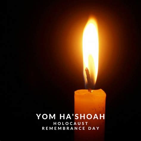 Yom Hashoah 2024 Date - Eddi Ingeborg