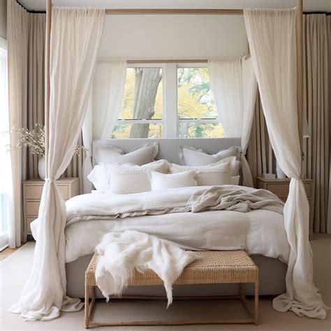 Canopy Bed Curtains - Custom Colors & Sizes: King, Queen