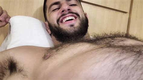 Peludo Pecho Guapo Semental Siendo Verbal Xhamster