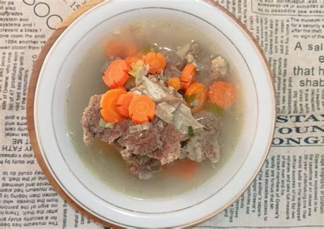 Resep Sup Tulang Sapi Oleh Susi Sandra Cookpad