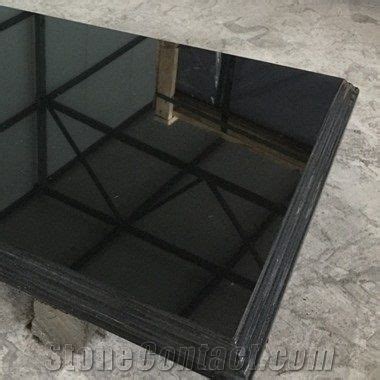 Chinese Mongolia Black Granite Tiles And Slabs From China