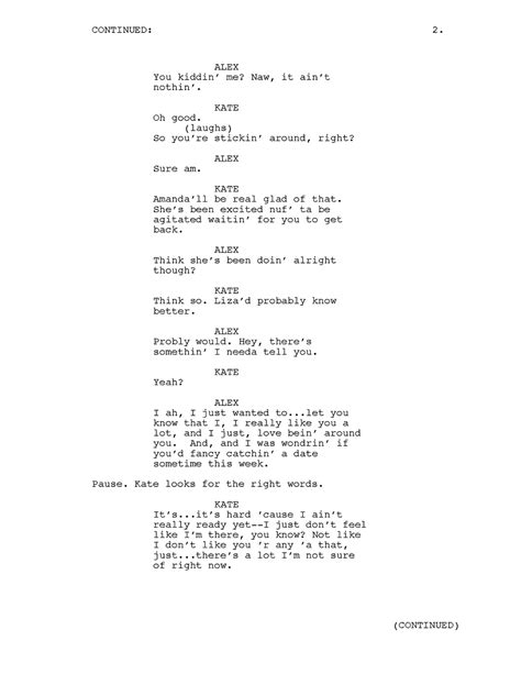 josephfaultersack: TV Pilot Script Sample