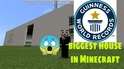 World S Biggest House In Minecraft YouTube