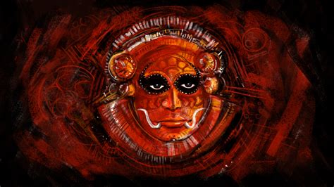 Theyyam- DIGITAL ART :: Behance