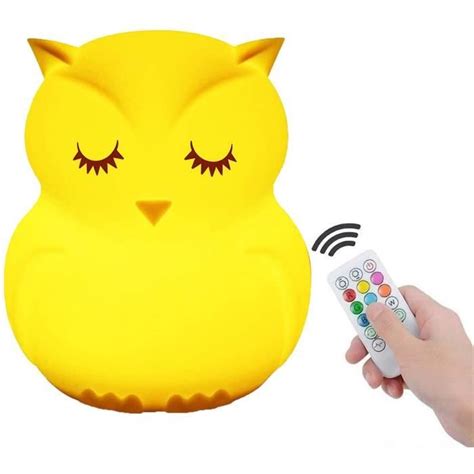 Grand Hibou Veilleuse Pour Veilleuse B B Led Veilleuses Lampe De