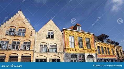 Buildings In The Old Town Of Lille France Stock Photo Image Of House