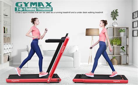 Gymax 2 In 1 Under Desk Treadmill 225hp Folding Walking Jogging