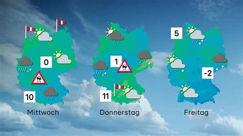 7 Tage Wettertrend Weniger Regen oder Schnee dafür ruhiges