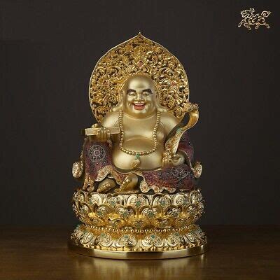 Buddha 100 Pure Bronze 24K Gold