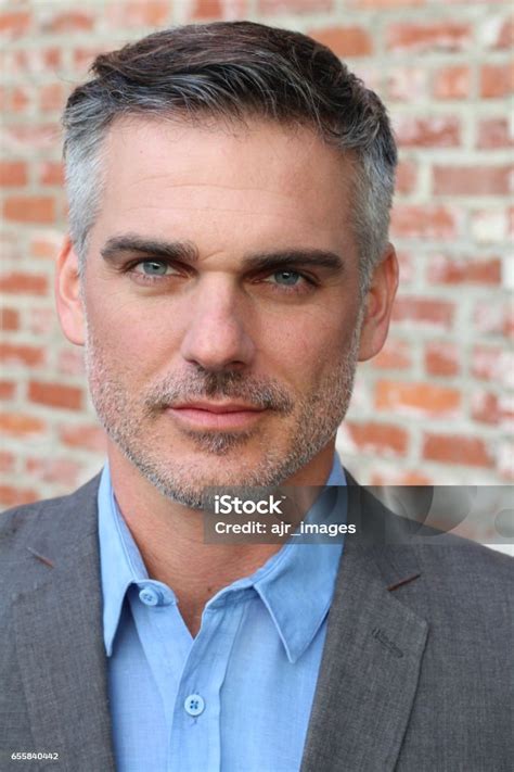 Gentleman Portrait Looking Sharp And Smart Stock Photo - Download Image ...