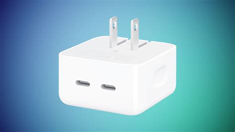 Apple S New 35W Chargers With Dual USB C Ports Now Available To Order