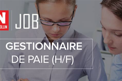 Emploi Groupe Nicollin Gestionnaire De Paie H F Contrat D Alternance