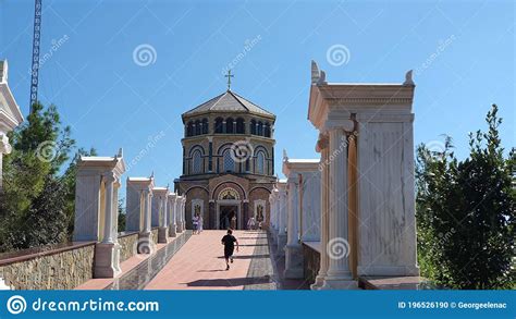 Throni Church Of Kykkos Monastery On The Mountains Of Troodos In Cyprus