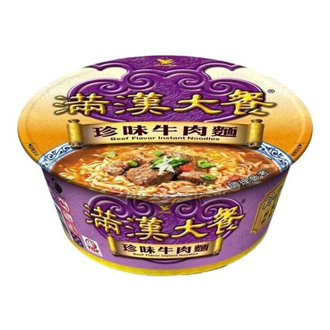 Buy Unif Feast Of Manchu Han Courses Instant Noodle Beef Flavour Noodle